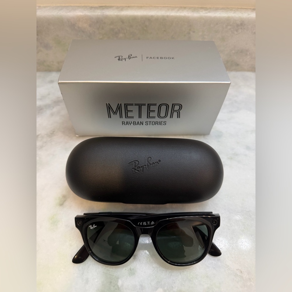 Rayban Stories Meteor Black